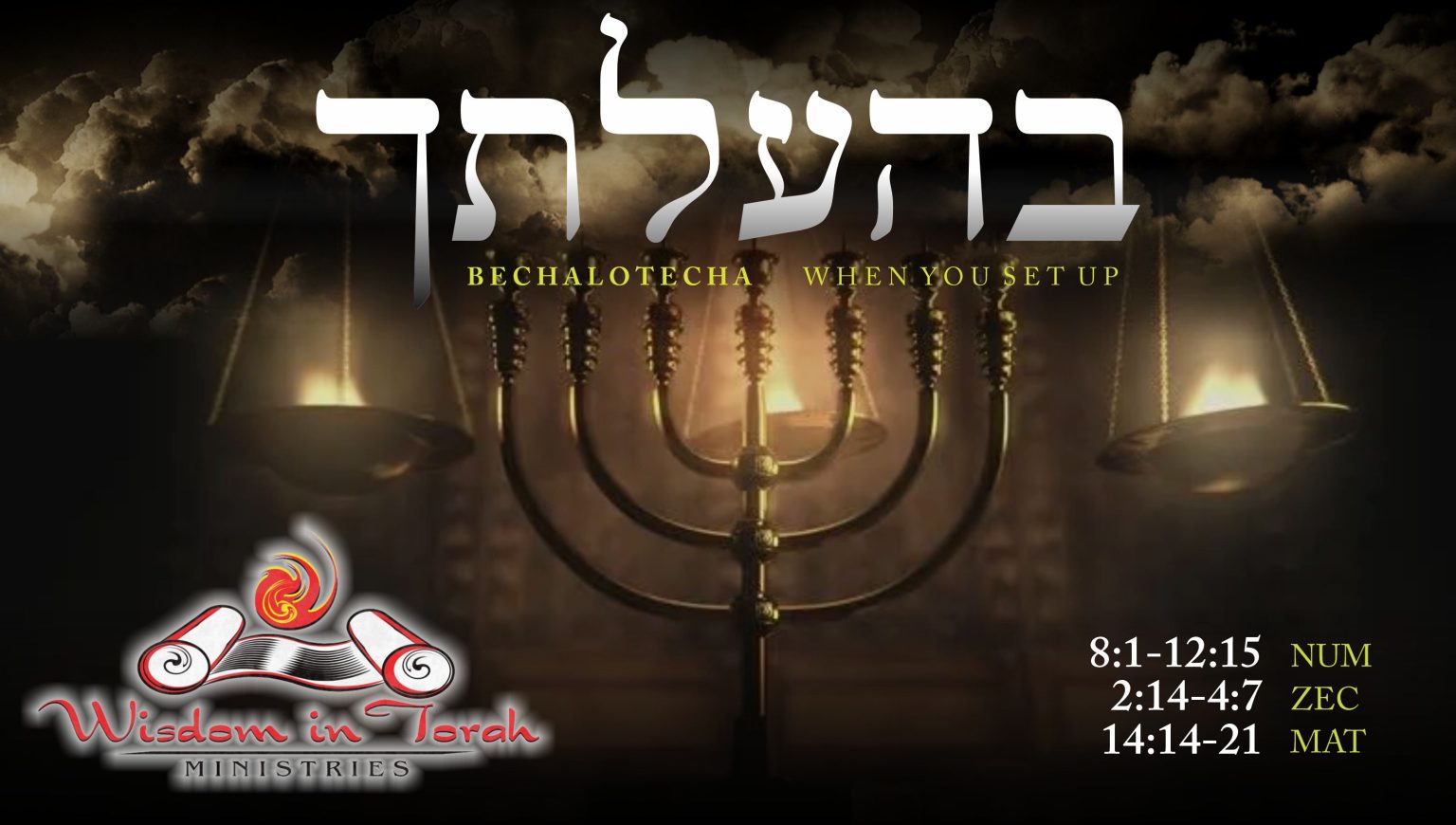 Torah Portion Bechalotecha Complete Wisdom In Torah Ministries Rico Cortes