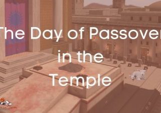 The day of Passover in the Temple